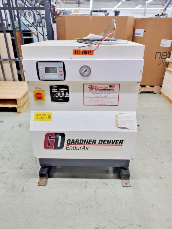 YEAR 2007 GARNER DENVER 10HP COMPRESSOR ENDURAIR MODEL ELA99A